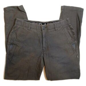 Under Armour Spring Performance Chino Pants Mens 32 x 30 Gray